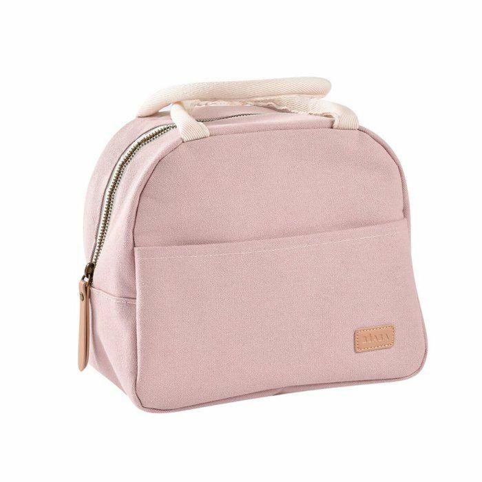 Bolsa térmica para el almuerzo de color rosa empolvado 4 Bolsa térmica para el almuerzo de color rosa empolvado 4