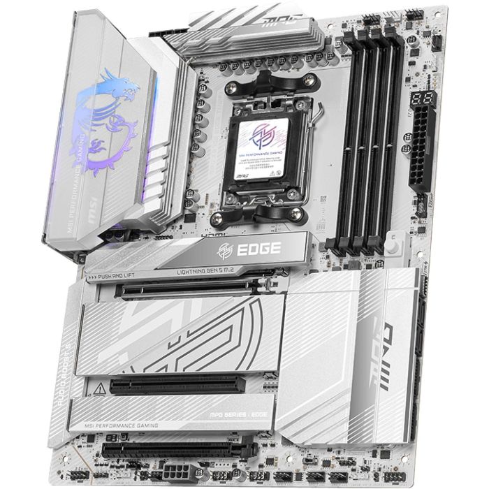 MSI 911-7E59-05S Placa base MPG X870E EDGE TI WiFi AMD X870E Zócalo AM5 DDR5 ATX Wi-Fi 7 2 MSI 911-7E59-05S Placa base MPG X870E EDGE TI WiFi AMD X870E Zócalo AM5 DDR5 ATX Wi-Fi 7 2