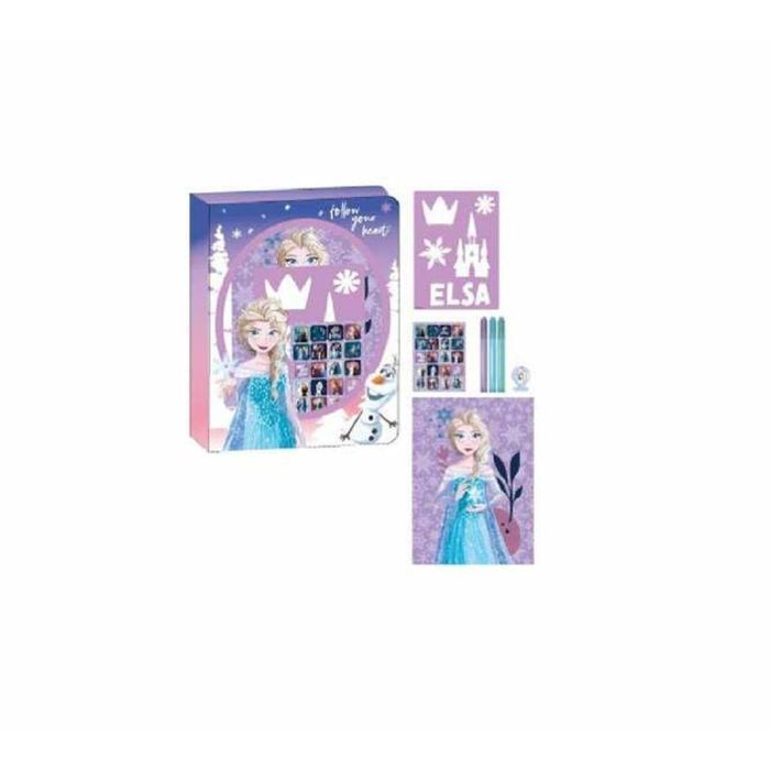 Cerdá Cuaderno Set Frozen, Multicolor, Dimensiones 14.5 x 20.0 x 3.0 cm, Edad Mínima Recomendada 3 Años 6