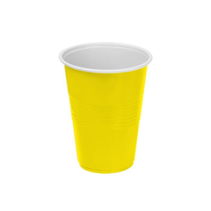 Set de 25 Vasos Bicolor Limón y Azul 250 ml Algon (24 Cajas) 2 Set de 25 Vasos Bicolor Limón y Azul 250 ml Algon (24 Cajas) 2