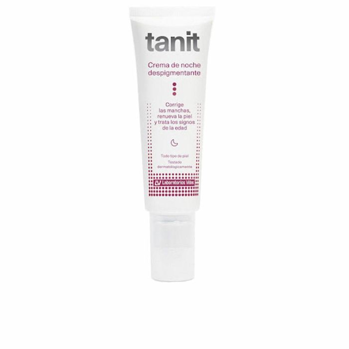 Tanit Crema de Noche Despigmentante Antiedad para Manchas y Arrugas con Niacinamida y Efecto Exfoliante Enzimático 50 ml Tanit Crema de Noche Despigmentante Antiedad para Manchas y Arrugas con Niacinamida y Efecto Exfoliante Enzimático 50 ml
