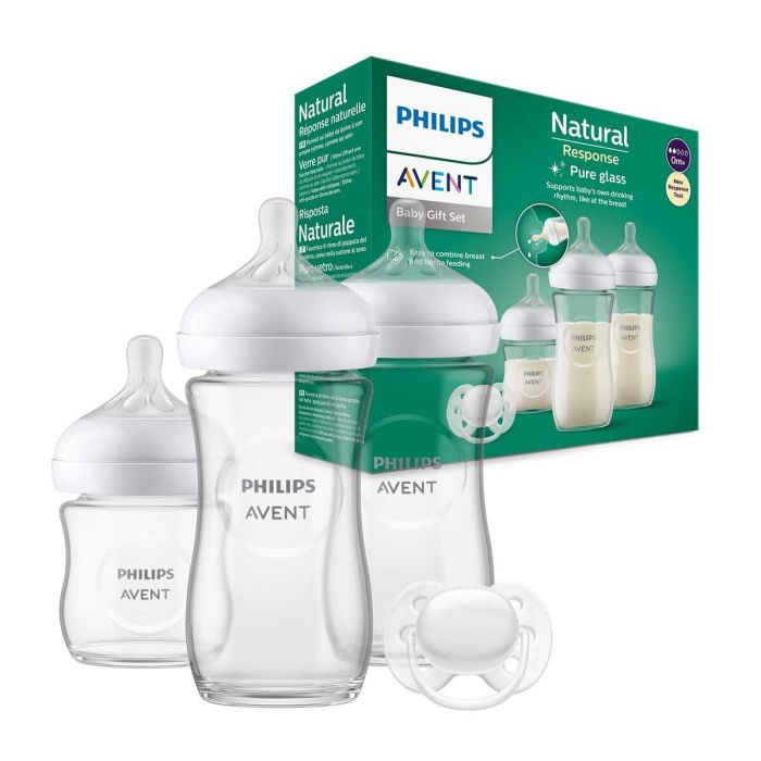 Philips Avent SCD878/11 Kit de Biberones para Recién Nacidos Natural 3.0 0 Philips Avent SCD878/11 Kit de Biberones para Recién Nacidos Natural 3.0 0