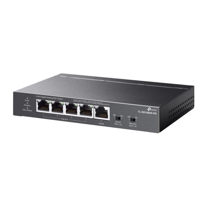 Tp-Link Tl-Sg1005P-Pd Switch 5 Puertos Gigabit Ethernet con PoE 2 Tp-Link Tl-Sg1005P-Pd Switch 5 Puertos Gigabit Ethernet con PoE 2