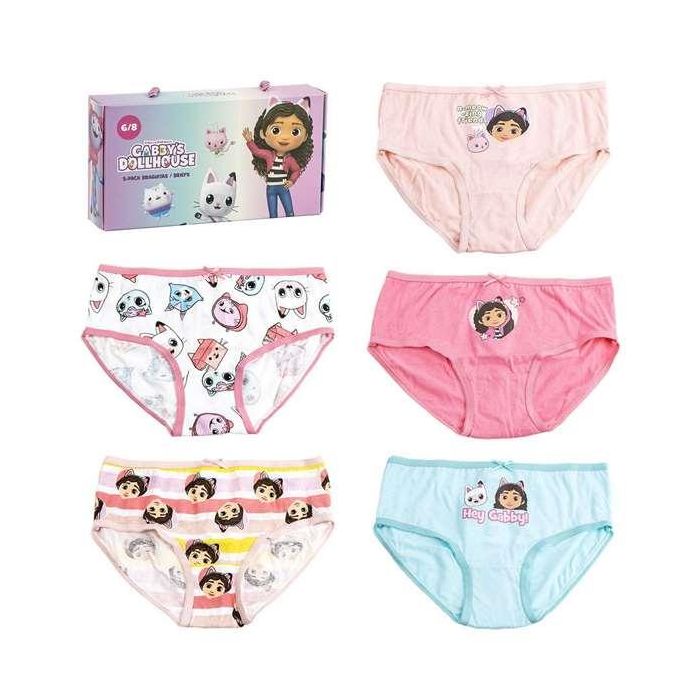 Pack braguitas single jersey 5 piezas gabby´s dollhouse t02/03 5