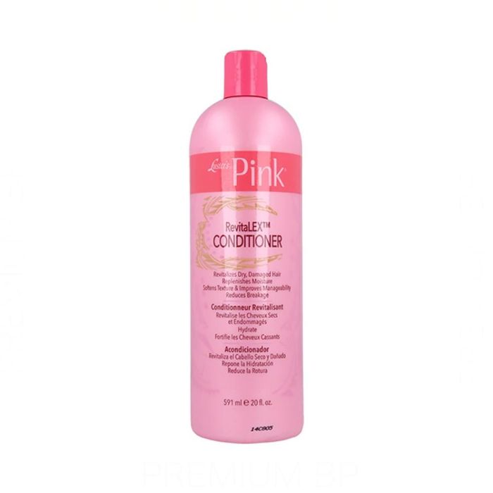 Luster Acondicionador Pink Revitalex con Vitaminas para Cabello Sin Vida 591 Ml