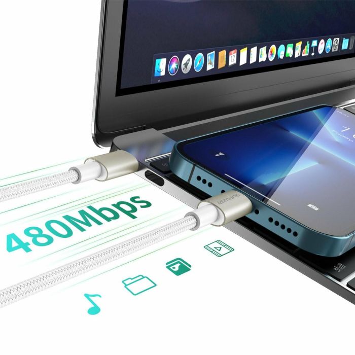 4smarts USB-C auf USB-C Kabel PremiumCord 60W 3erSet wei/silb 2 4smarts USB-C auf USB-C Kabel PremiumCord 60W 3erSet wei/silb 2