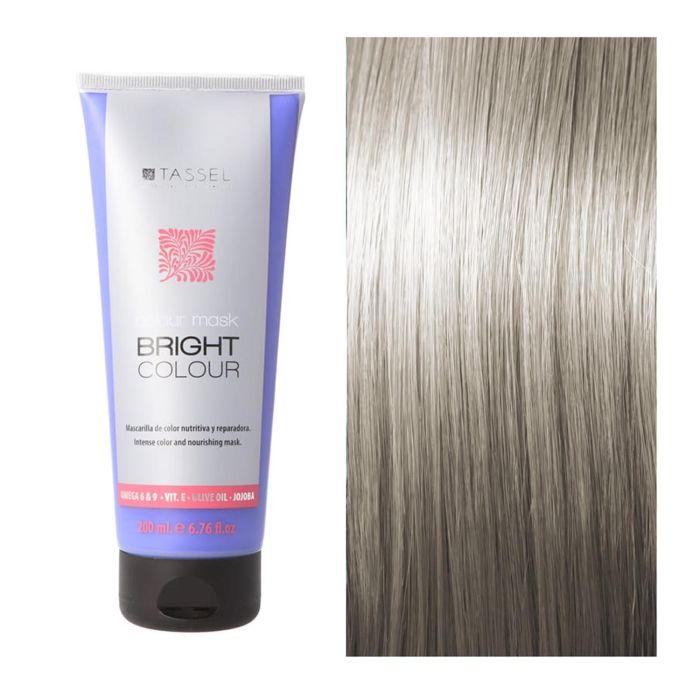 Eurostil Bright colour mascarilla capilar color rubio hielo