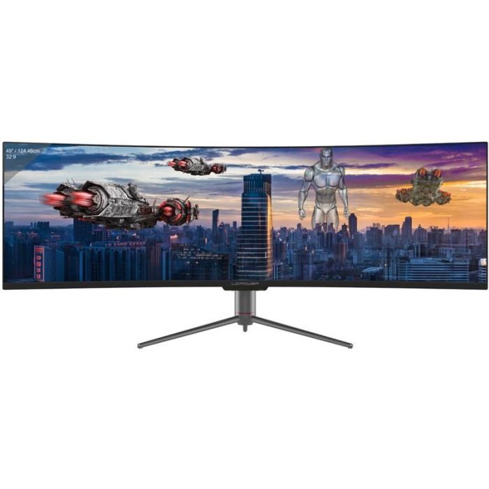 LC-Power 124.5cm (49") LC-M49-DQHD-120-C-Q VA+DP+HDMI 0 LC-Power 124.5cm (49") LC-M49-DQHD-120-C-Q VA+DP+HDMI 0