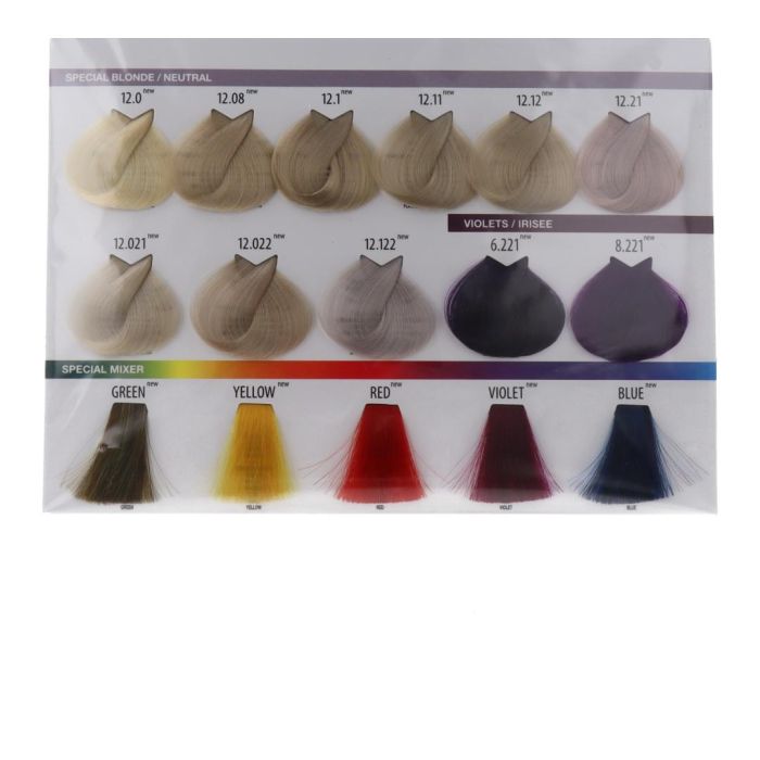 Farmavita Life Color Plus Carta de Color Profesional Guía de Coloración Permanente con Tecnología Excelsa HP