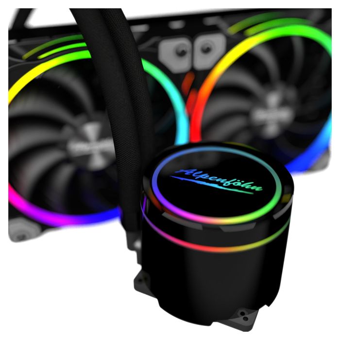 Alpenföhn Gletscherwasser 240 High Speed - Sistema de Refrigeración Líquida AIO, Radiador 240mm, Flujo de Aire 132.4 m³/h, Iluminación LED Multicolor, 84000000181 Alpenföhn Gletscherwasser 240 High Speed - Sistema de Refrigeración Líquida AIO, Radiador 240mm, Flujo de Aire 132.4 m³/h, Iluminación LED Multicolor, 84000000181