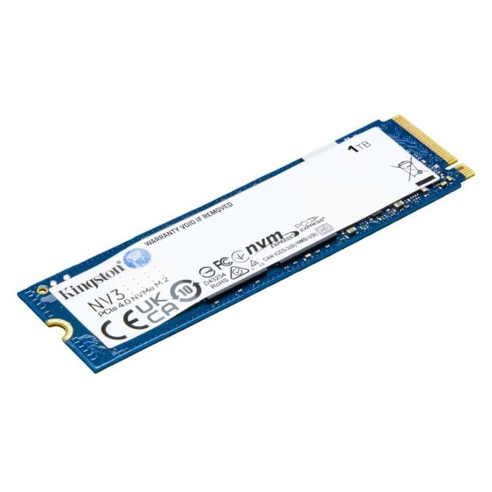 Kingston Technology NV3 1 TB PCI Express 4.0 3D NAND 1 Kingston Technology NV3 1 TB PCI Express 4.0 3D NAND 1