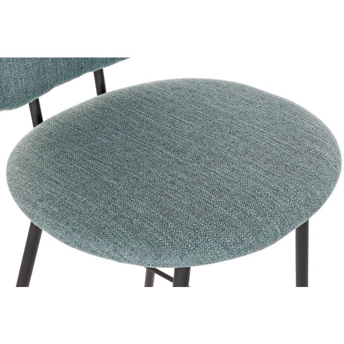 DKD Home Decor Taburete Loft Verde Negro 46 x 101 x 50 cm (2 Unidades) 1