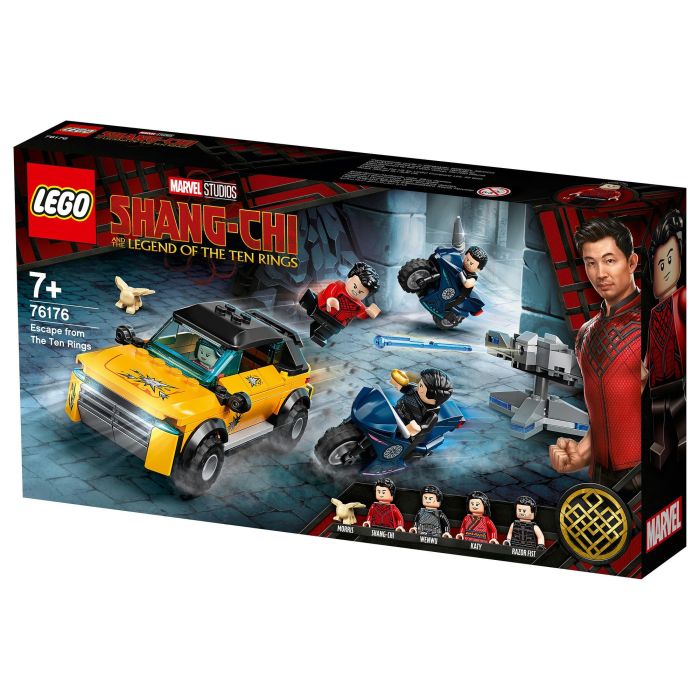 LEGO Marvel Avengers Huida de los Diez Anillos 76176, Juego de Construcción, 321 Piezas, 7+ Años