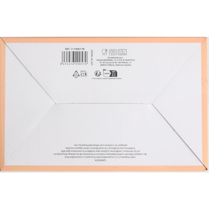 La Mediterranea Vaso Milan 310 cc Ø8.5 x 9.3 cm (48 Unidades) 4