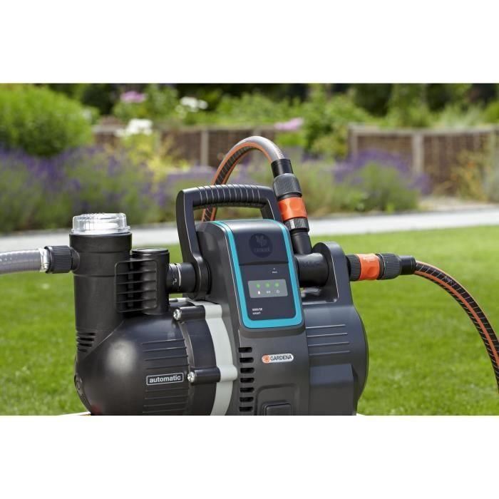 Gardena 19080-20 - Bomba de Agua Automática Smart para Hogar y Jardín 5000/5 1 Gardena 19080-20 - Bomba de Agua Automática Smart para Hogar y Jardín 5000/5 1