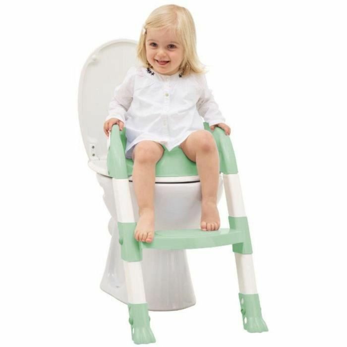 Reductor de Inodoro - THERMOBABY - KIDDYLOO - Verde Celadon - Regulable 2 Reductor de Inodoro - THERMOBABY - KIDDYLOO - Verde Celadon - Regulable 2