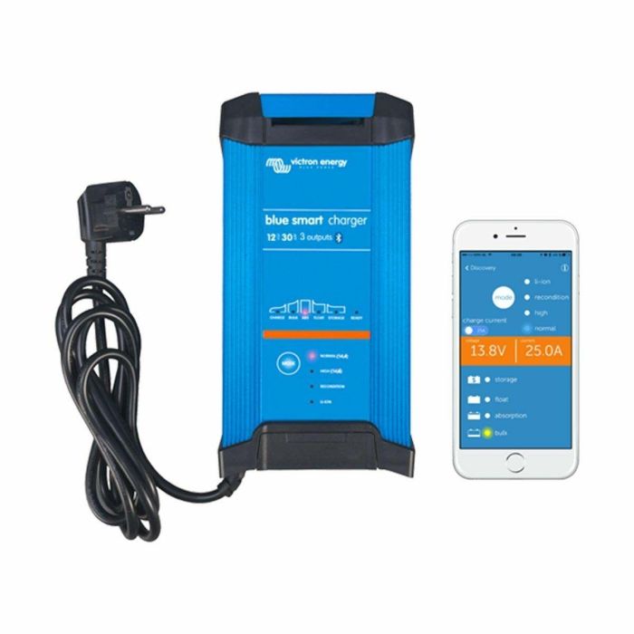 Victron Cargador de Baterías Blue Smart IP22 para 12V y 30A con 1 Salida 1