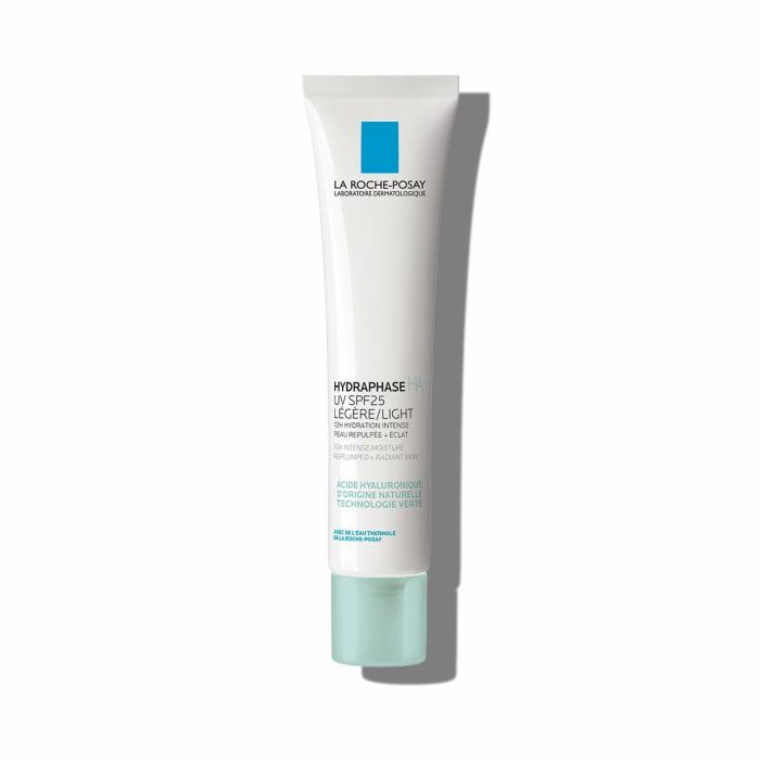 La Roche Posay HYDRAPHASE HA UV ligera SPF25 Crema Facial Hidratante 40 ml con Ácido Hialurónico Piel Deshidratada y Apagada La Roche Posay HYDRAPHASE HA UV ligera SPF25 Crema Facial Hidratante 40 ml con Ácido Hialurónico Piel Deshidratada y Apagada