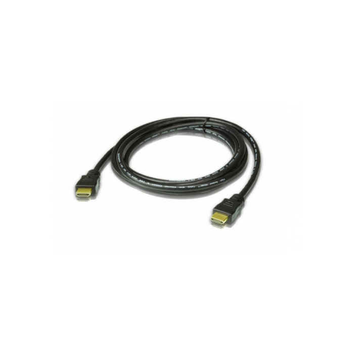 Aten 2L-7D15H Cable HDMI 15 m Tipo A Estándar, Conectores Macho, Oro, 3D, 4K, Negro