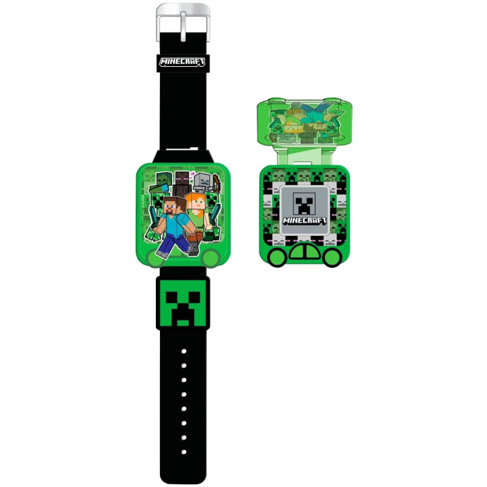 KIDS LICENSING Reloj Digital Educativo con Juegos Minecraft 0 KIDS LICENSING Reloj Digital Educativo con Juegos Minecraft 0