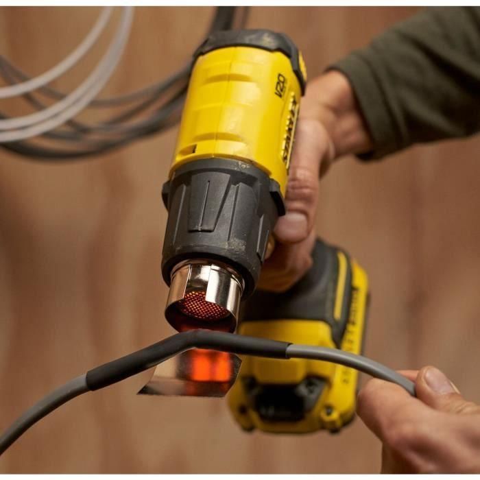 Stanley Fatmax V20 SFMCE530B-XJ Pistola de Calor 510° Litio 18V Sin Batería 5 Stanley Fatmax V20 SFMCE530B-XJ Pistola de Calor 510° Litio 18V Sin Batería 5