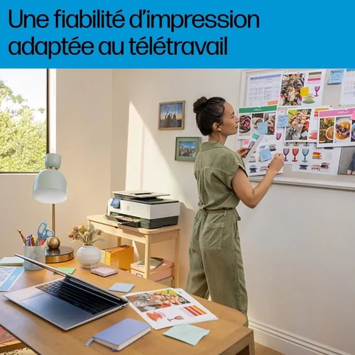 HP OfficeJet Pro 8124e Impresora Todo en Uno Inyección Tinta Color 3 Meses Instant Ink HP+ 4