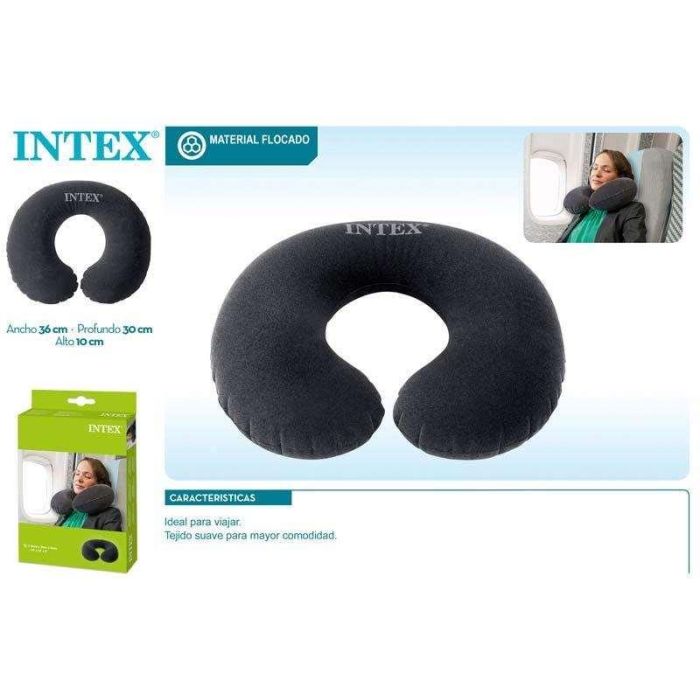 Intex Almohada Hinchable de Viaje 36x30x10 cm Fabricada en PVC 7 Intex Almohada Hinchable de Viaje 36x30x10 cm Fabricada en PVC 7
