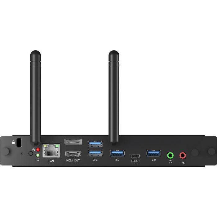 IIYAMA OPS SLOT PC-MODULE UW5K SUPPORTED, LOW NOISE <34DB, CORE I5-12450H / UHD / 8GB DDR4, M2 256GB SSD, WIFI6, 1GB LAN, BT 5.2, 4XUSB3.2, 2XUSB2.0, USB TYPE-C, DP & HDMI-OUT, HD AUDIO (MIC-IN/LINE-OUT), TPM2.0, WINDOWS 11 IOT ENTERPRISE (OPC51204 IIYAMA OPS SLOT PC-MODULE UW5K SUPPORTED, LOW NOISE <34DB, CORE I5-12450H / UHD / 8GB DDR4, M2 256GB SSD, WIFI6, 1GB LAN, BT 5.2, 4XUSB3.2, 2XUSB2.0, USB TYPE-C, DP & HDMI-OUT, HD AUDIO (MIC-IN/LINE-OUT), TPM2.0, WINDOWS 11 IOT ENTERPRISE (OPC51204