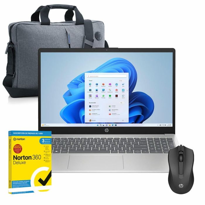 Laptop HP AJ9B1EAPACKELD 15,6" Intel Core i5-1235U 16 GB RAM 512 GB SSD Laptop HP AJ9B1EAPACKELD 15,6" Intel Core i5-1235U 16 GB RAM 512 GB SSD