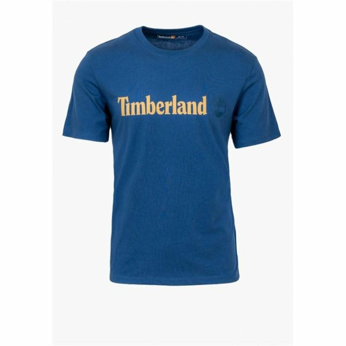Camiseta de Manga Corta Hombre Timberland Kennebec River Azul Añil 7-9 Años 0 Camiseta de Manga Corta Hombre Timberland Kennebec River Azul Añil 7-9 Años 0