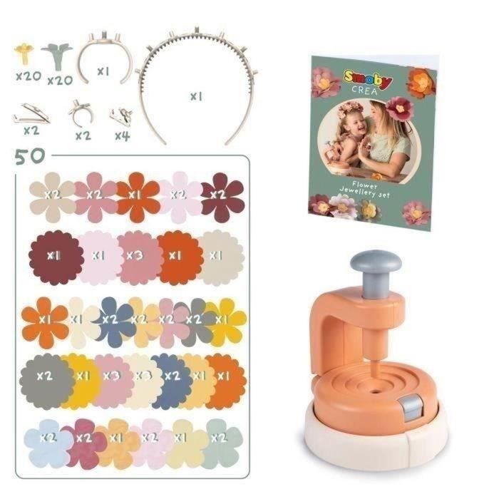 Smoby Smoby Crea Conjunto de Joyas de Flores SMO3032163504160 a partir de 3 años 2