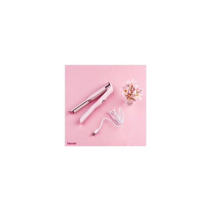 Beurer HS-20 Plancha para Cabello Sin Cable, Portátil con Batería y Tapa Protectora 5 Beurer HS-20 Plancha para Cabello Sin Cable, Portátil con Batería y Tapa Protectora 5