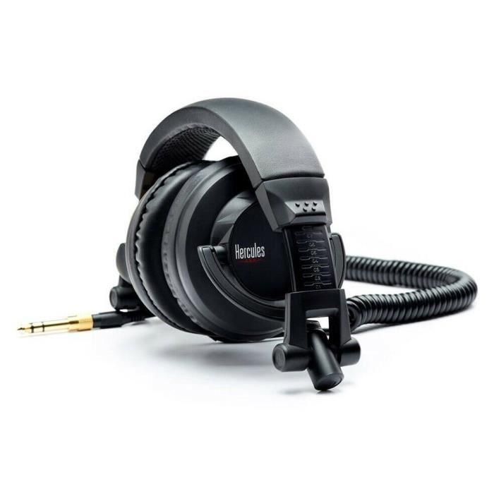 Hercules HDP DJ45 Auriculares Diadema Negro, Alámbrico, Música, 4780898 4