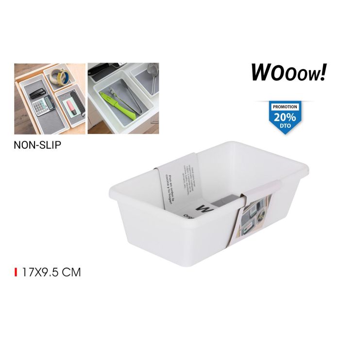Organizador Non-Slip Wooow 17x9.5 cm (36 Unidades) Organizador Non-Slip Wooow 17x9.5 cm (36 Unidades)
