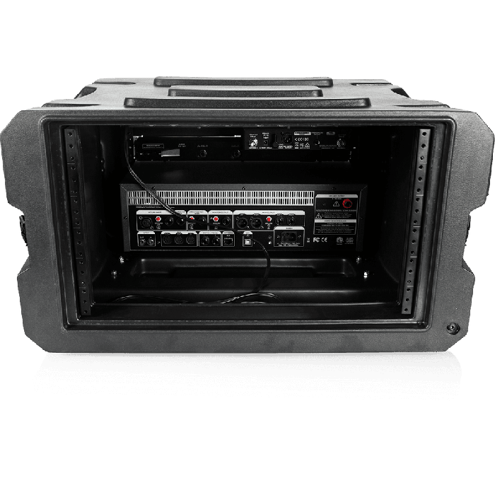 Gator Rack Flightcase G-Pro para 6 Unidades - 19" con Ruedas