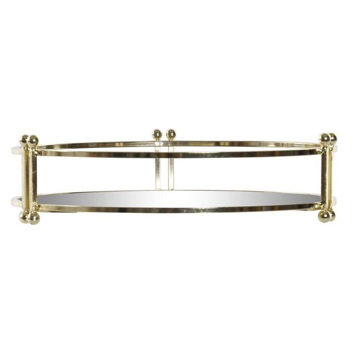 Bandeja Decoracion Glam DKD Home Decor Dorado 21.5 x 5.5 x 21.5 cm 2 Bandeja Decoracion Glam DKD Home Decor Dorado 21.5 x 5.5 x 21.5 cm 2