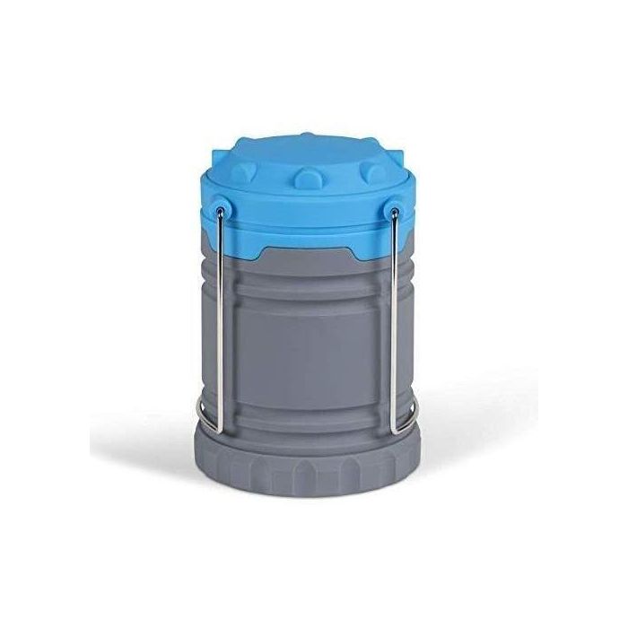Linterna plegable - KAMPA - Flare - Pilas - Gris y azul 1 Linterna plegable - KAMPA - Flare - Pilas - Gris y azul 1