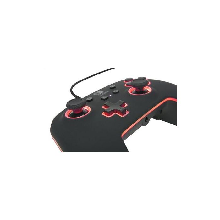PowerA 1510925-01 Mando con Cable Mejorado Spectra LED para Nintendo Switch, 8 Colores, Efectos LED, Botones Asignables, Compatible con Switch y Switch OLED 13