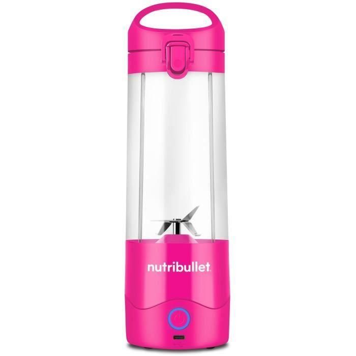 Licuadora portátil - NutriBullet - NBP003MA - 70W - 0.475L - Rosa - 1 botella incluida 1 Licuadora portátil - NutriBullet - NBP003MA - 70W - 0.475L - Rosa - 1 botella incluida 1