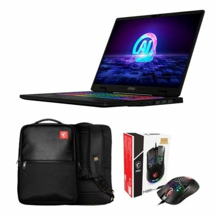 Laptop MSI Pulse 16 AI C1VGKG-024XES 16" Intel Core Ultra 9 185H 32 GB RAM 1 TB SSD Nvidia Geforce RTX 4060 Laptop MSI Pulse 16 AI C1VGKG-024XES 16" Intel Core Ultra 9 185H 32 GB RAM 1 TB SSD Nvidia Geforce RTX 4060