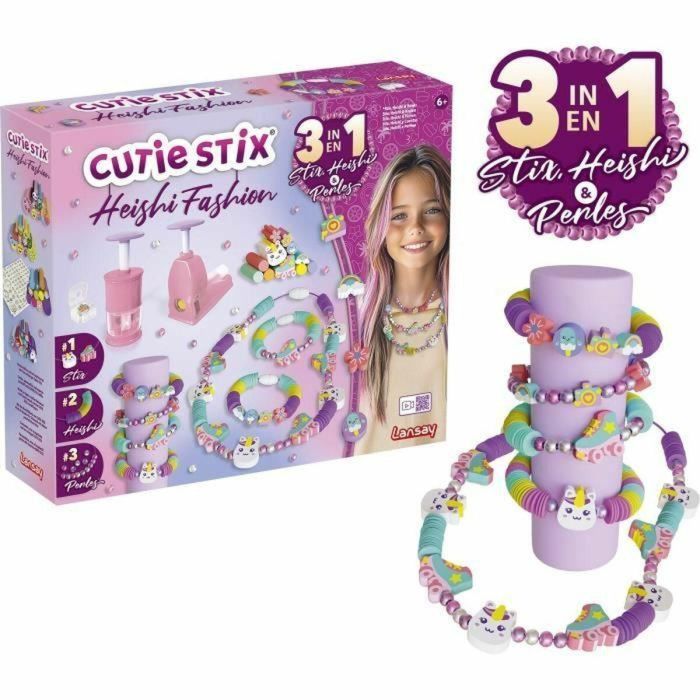 Lansay Set Cutie Stix Heishi Fashion A partir de 6 años 7