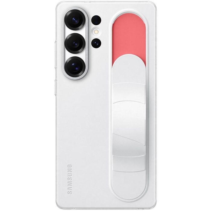 Samsung EF-GS938CWEGWW Funda Standing Grip para Galaxy S25 Ultra Blanco - Soporte de sobremesa - Fácil aplicación 6