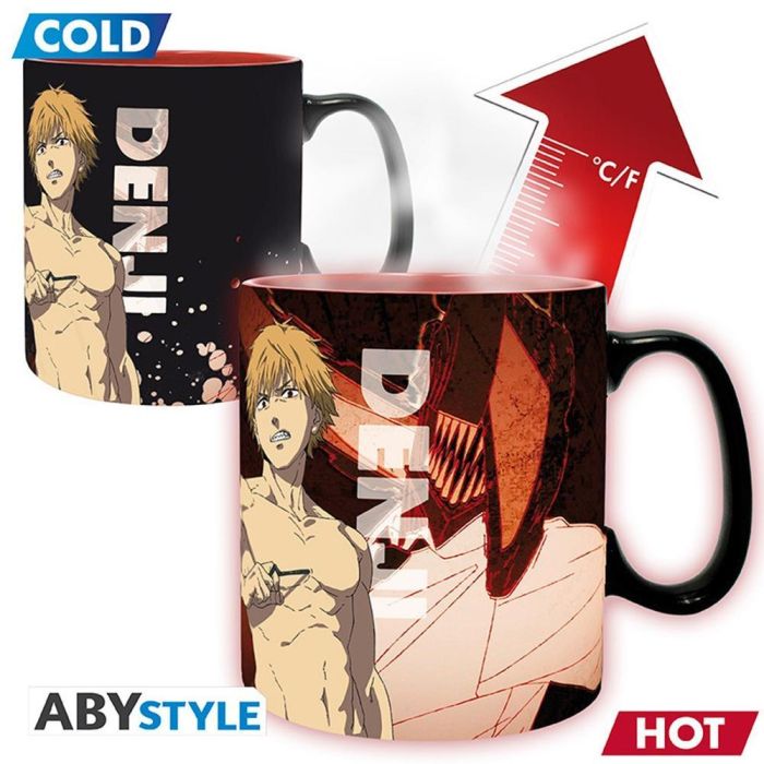 Taza Termica Abystyle Chainsaw Man Denki 0 Taza Termica Abystyle Chainsaw Man Denki 0