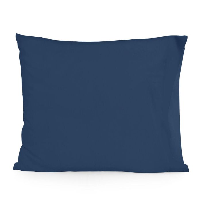 Funda de almohada HappyFriday BASIC Azul marino 15 x 1 x 38 cm