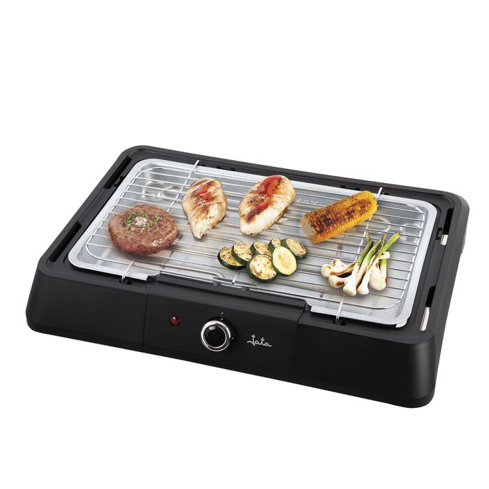 Barbacoa Portátil JATA JEBQ1001 Acero Inoxidable 2 Barbacoa Portátil JATA JEBQ1001 Acero Inoxidable 2