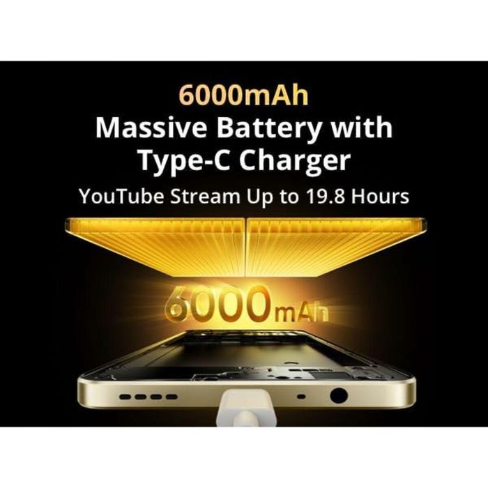 Smartphone Realme RMX5313 6,74" Octa Core 4 GB RAM 64 GB Oro 4