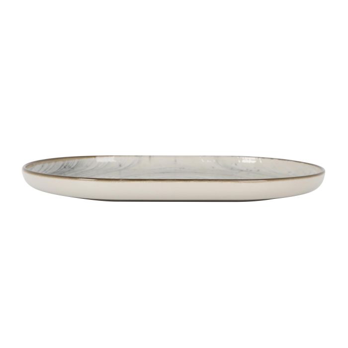 Fuente Ovalada Vortex Nordic Brillo 30x20x2.5 cm - Inde (12 Unidades) 2 Fuente Ovalada Vortex Nordic Brillo 30x20x2.5 cm - Inde (12 Unidades) 2