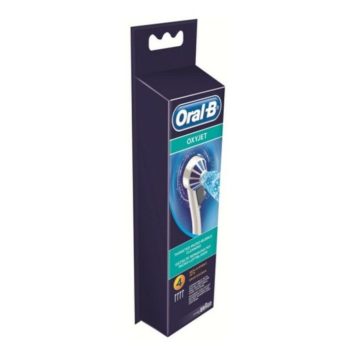 Recambio para Cepillo de Dientes Eléctrico Oral-B ED 17-4 Blanco 4 Unidades 2