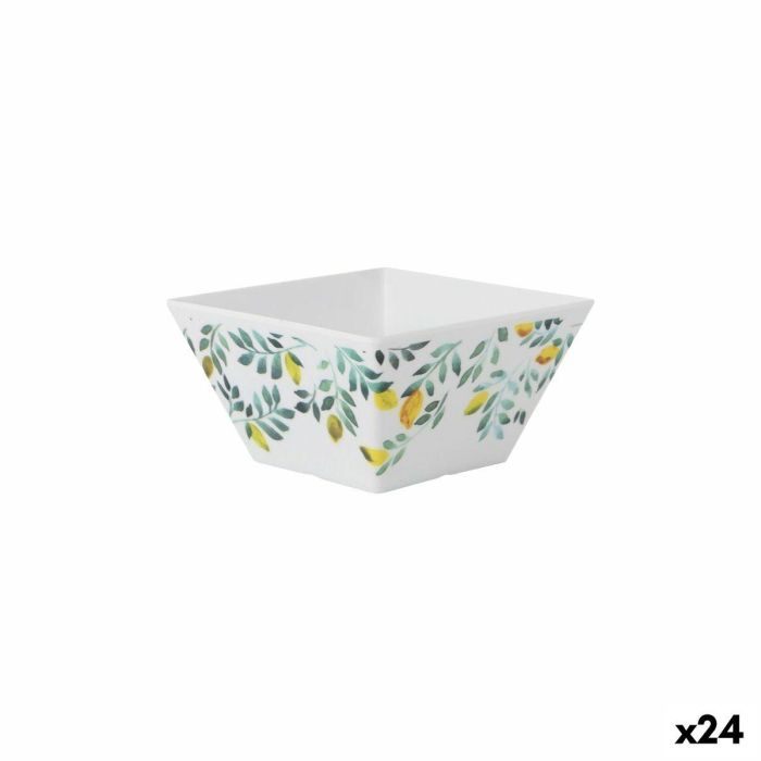 Bol para Aperitivos La Mediterránea Limón 13 x 13 x 7 cm (24 Unidades) Bol para Aperitivos La Mediterránea Limón 13 x 13 x 7 cm (24 Unidades)