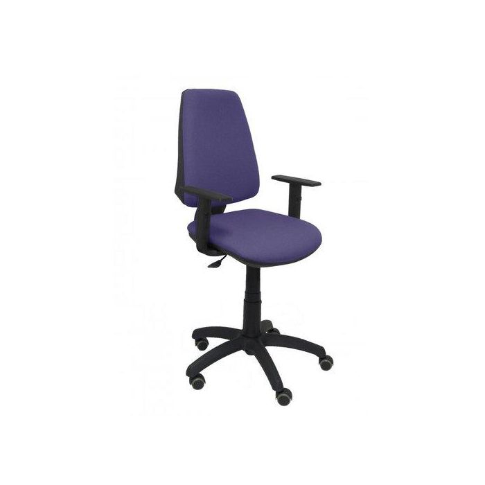 Silla Piqueras Y Crespo Elche Cp Brazos Regulables Mecanismo Contacto Permanente Regulacion De Profundidad Ruedas De Parquet Asiento Y Respaldo Tapizado Bali Azul Claro